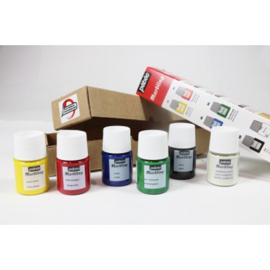 Pebeo Marbling Ink Initiation Starter Set 6 x 20ml 756495